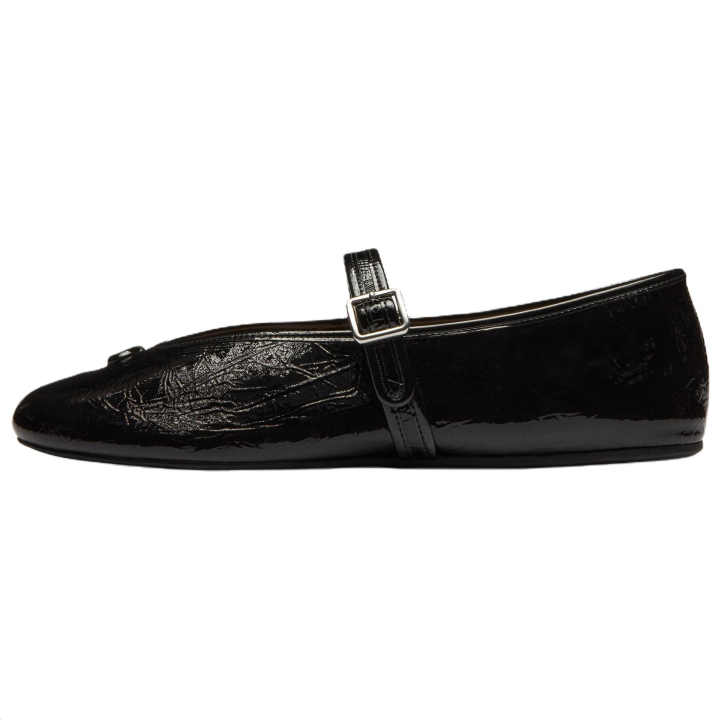 COACH COACH Flat Mary Jane Shoes Women's Black