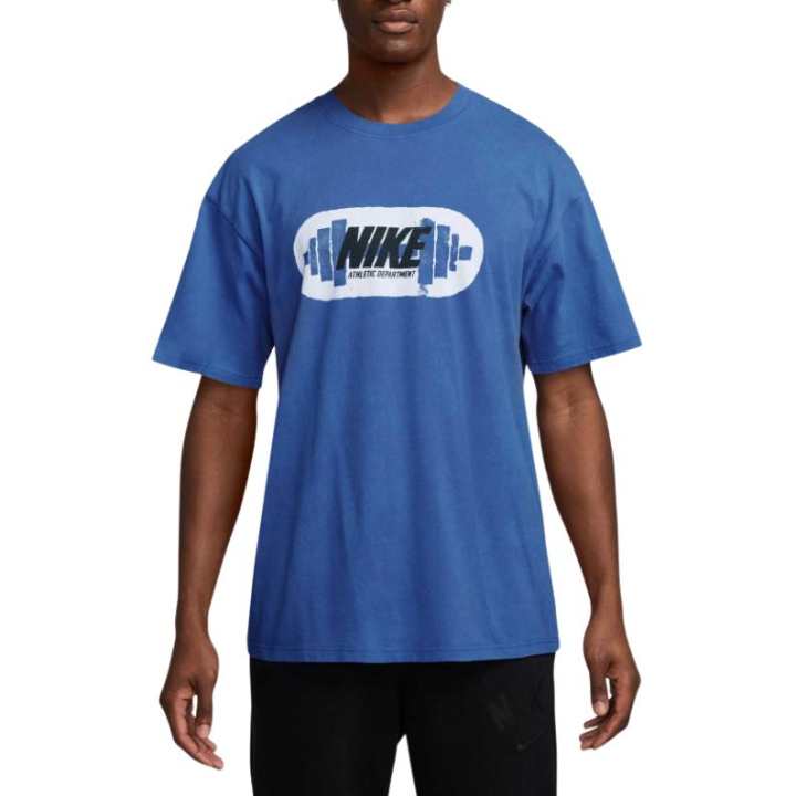 Nike Nike T Shirts Men's Blue Crew Neck