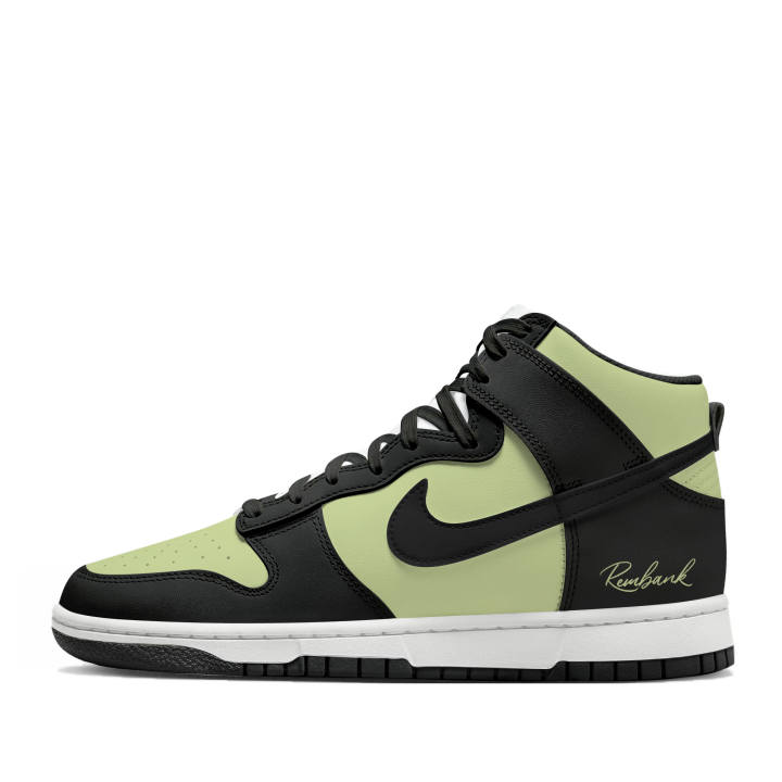 Nike Nike Dunk Thermal Cushioning Abrasion Resistant High top Skateboard Shoes Women's Green