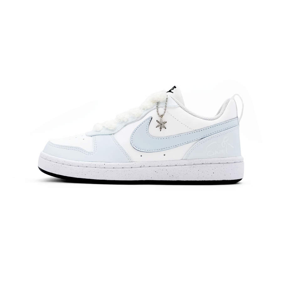 Nike Nike Court Borough Clear Moon Wishes For The New Year Synthetic Leather Low top Casual Skate Shoes Teenagers