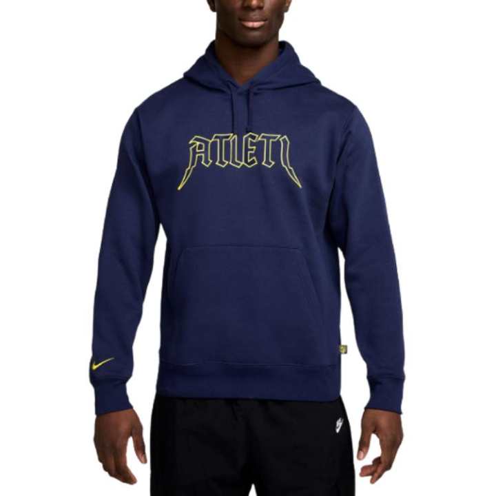 Nike Nike Sweatshirts Men's Blue Hooded Moderate