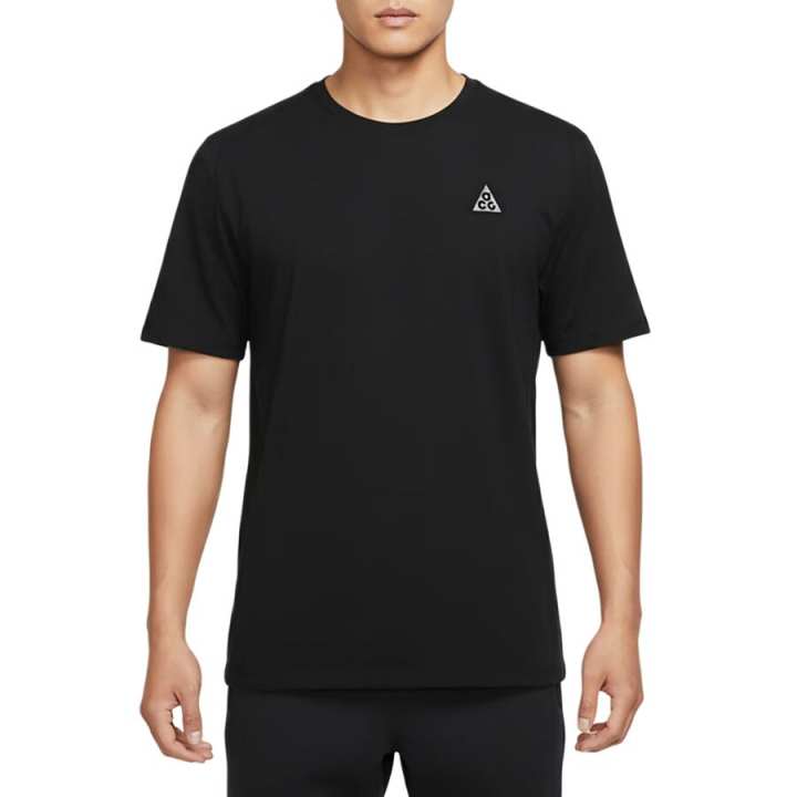 Nike Nike ACG T Shirts Men's Black Crew Neck Moderate
