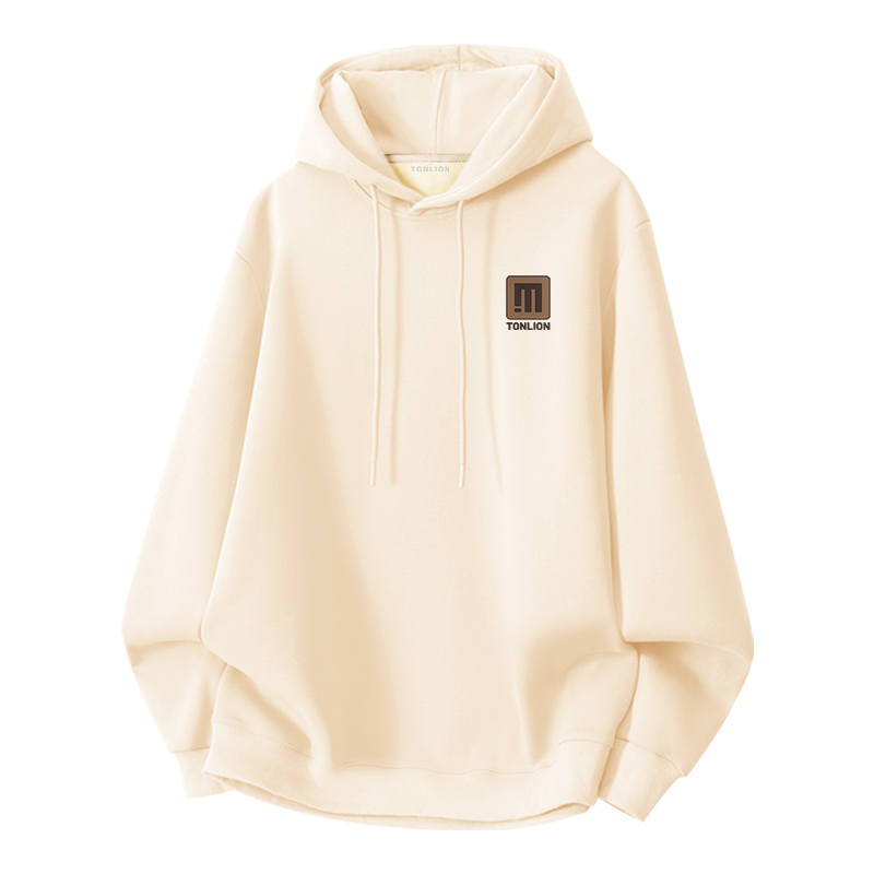 Tonlion Sweatshirts Unisex Hooded Thickened Heavyweight
