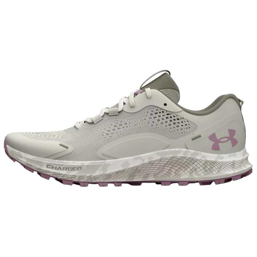 Under Armour Charged Bandit Trail 2 Trail Running Shoes Women's Gray White