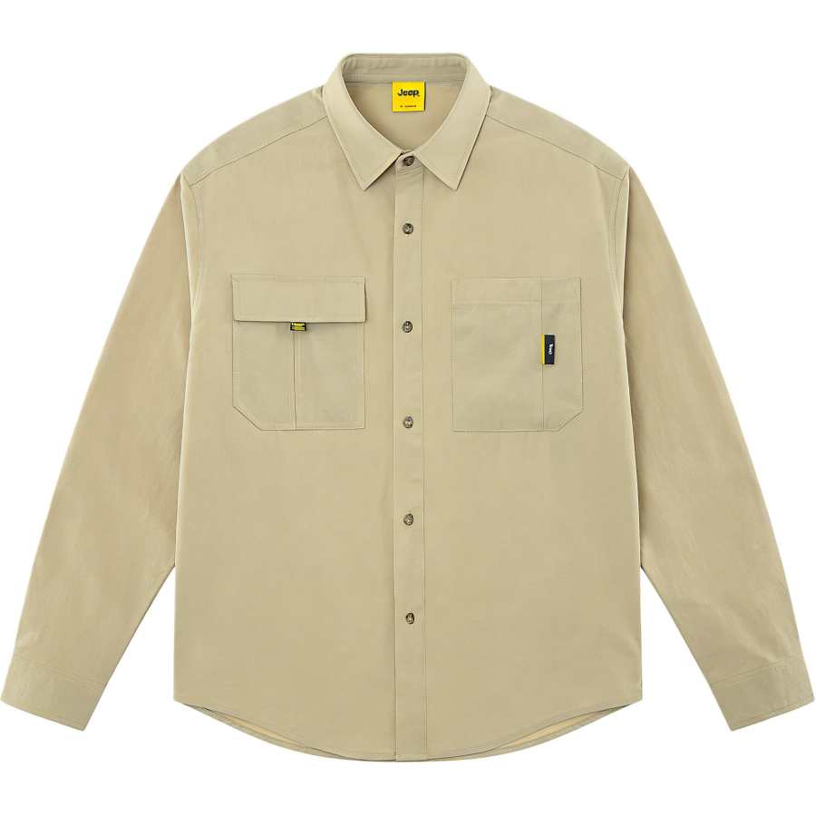 Jeep Jeep Shirts Unisex Lapel Thin Workwear