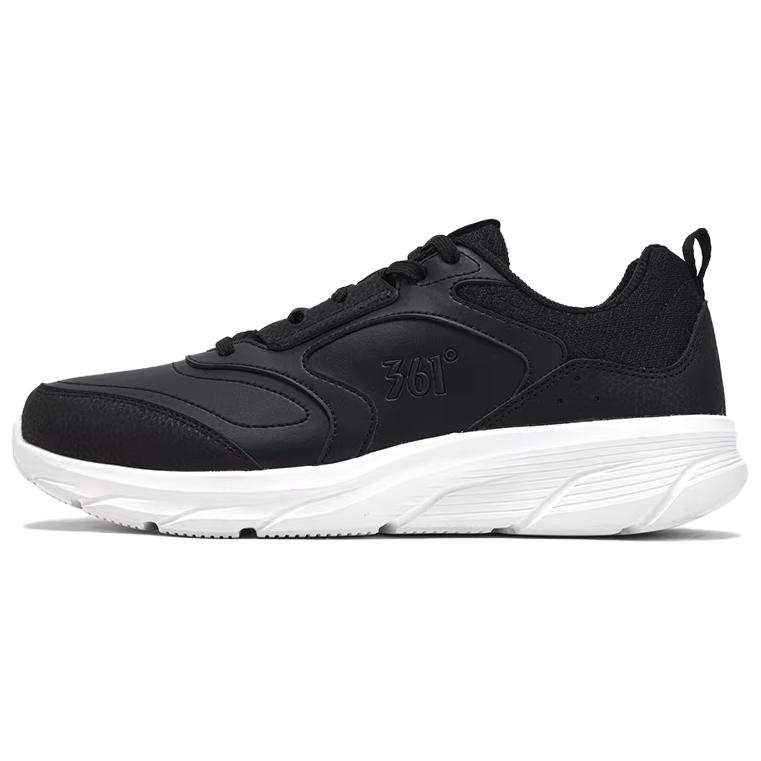 361° Cushioning Waterproof Abrasion Resistant Low top Casual Running Shoes Men's Black