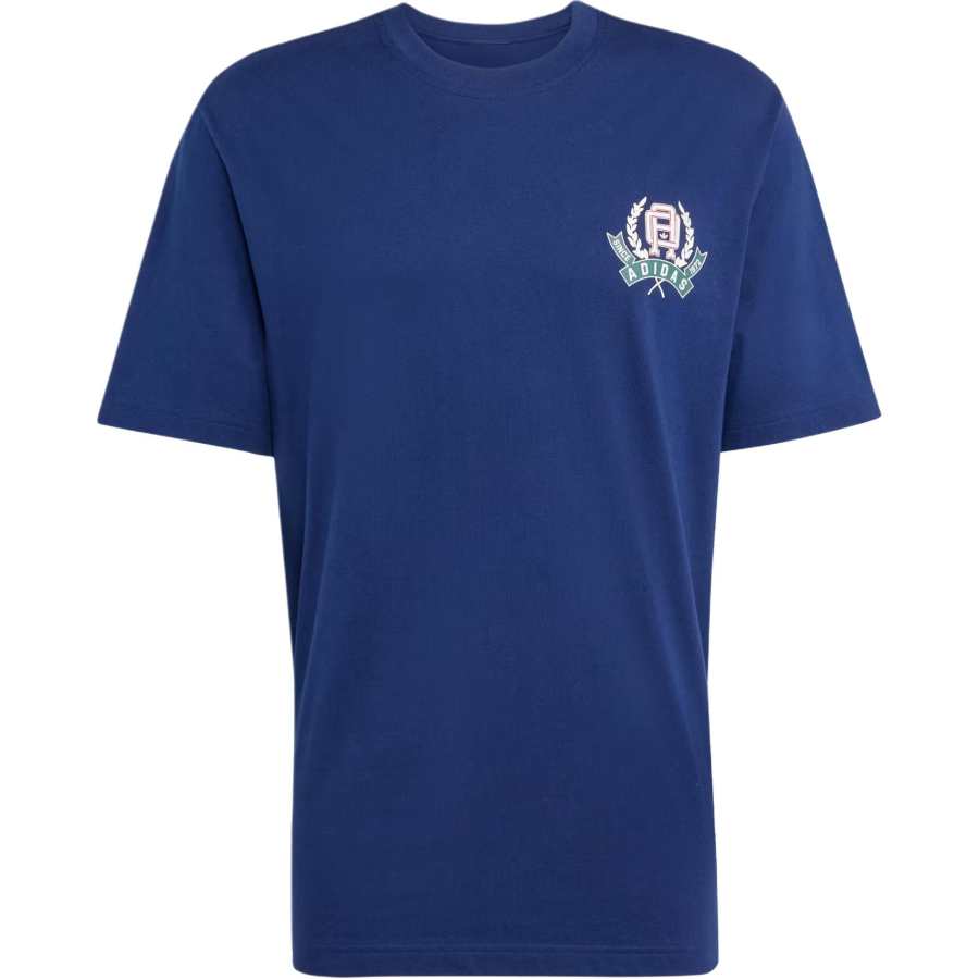 Adidas Adidas T Shirts Men's Blue Crew Neck