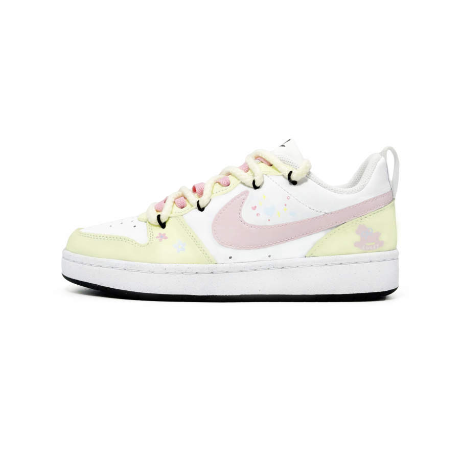 Nike Nike Court Borough Immediate Blessing Arrives Synthetic Leather Low top Kids' Skateboarding Shoes Teenagers