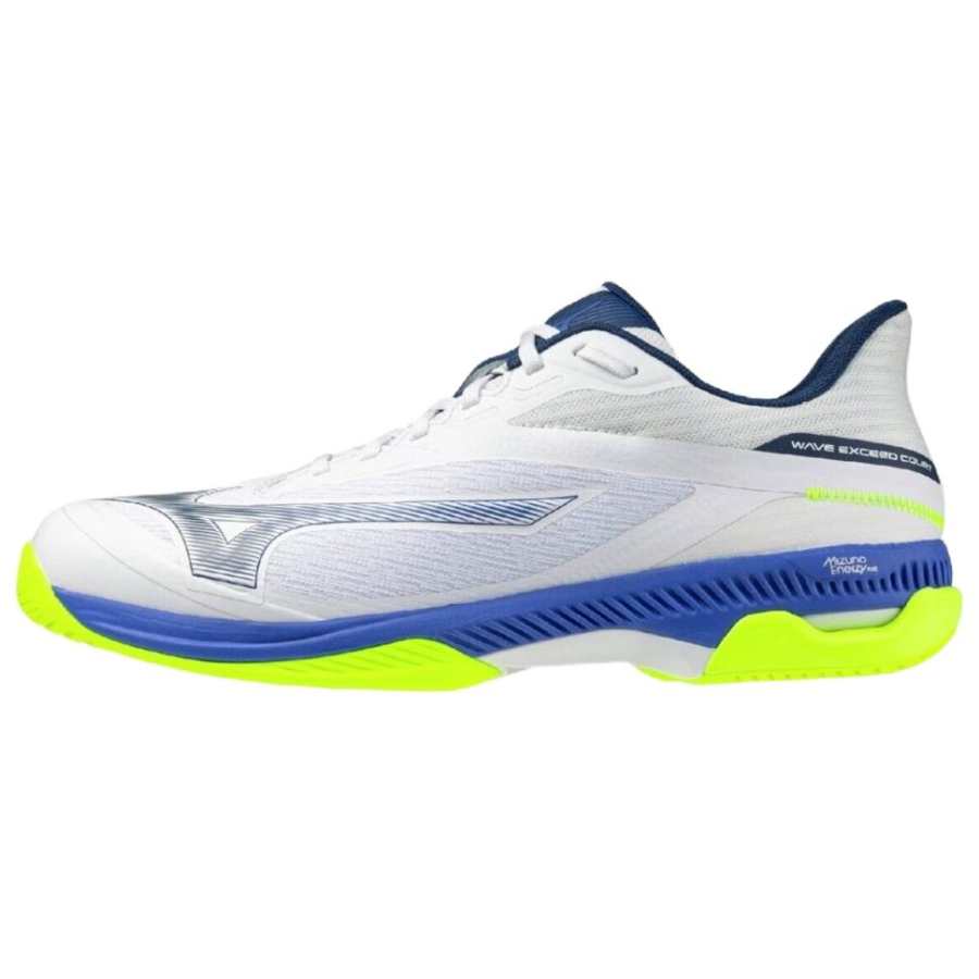 Mizuno WAVE EXCEED COURT Tennis Shoes Unisex White Blue