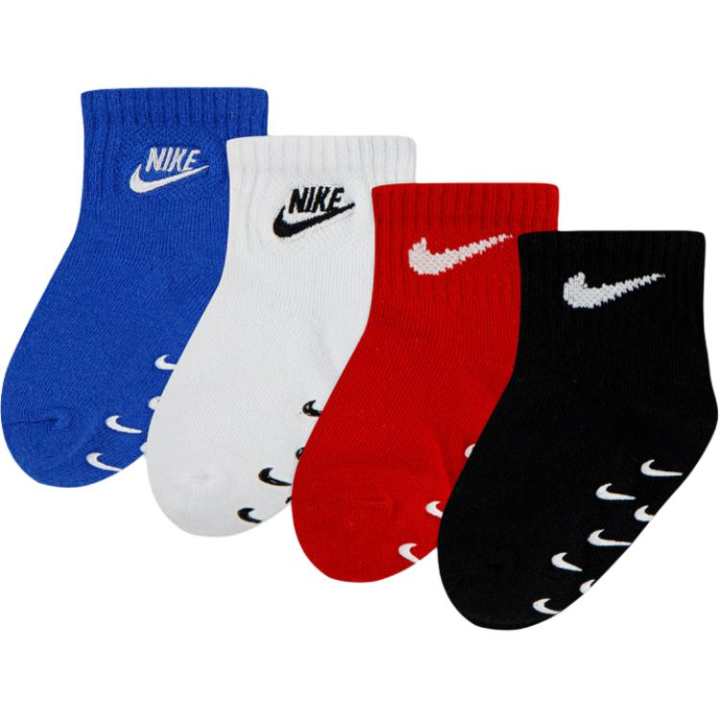 Nike Nike Gripper Socks 4 Pack Infant And Toddler