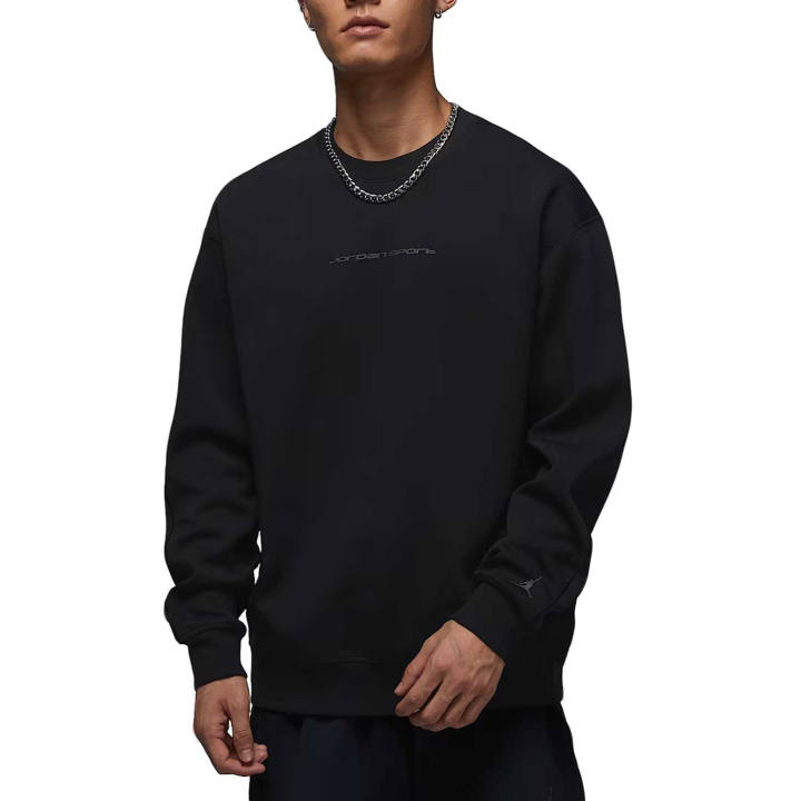Jordan Jordan Sport Sweatshirts Men's Black/Dark Gray Crew Neck Moderate Other