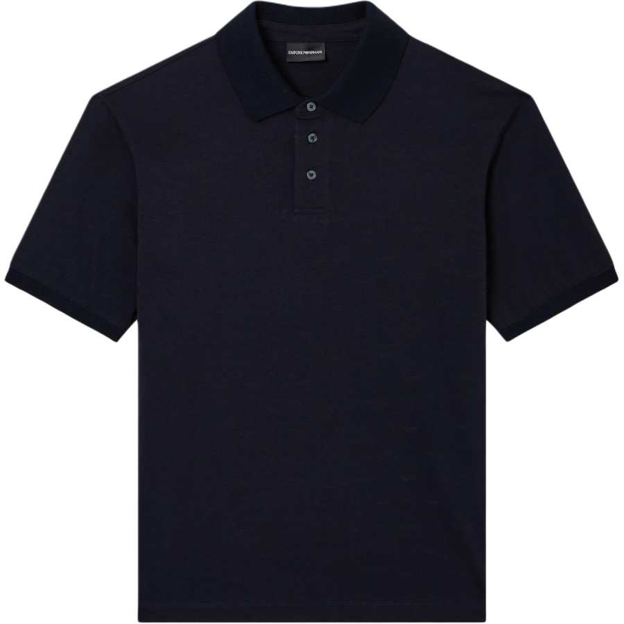 Emporio Armani Cotton jersey polo shirt