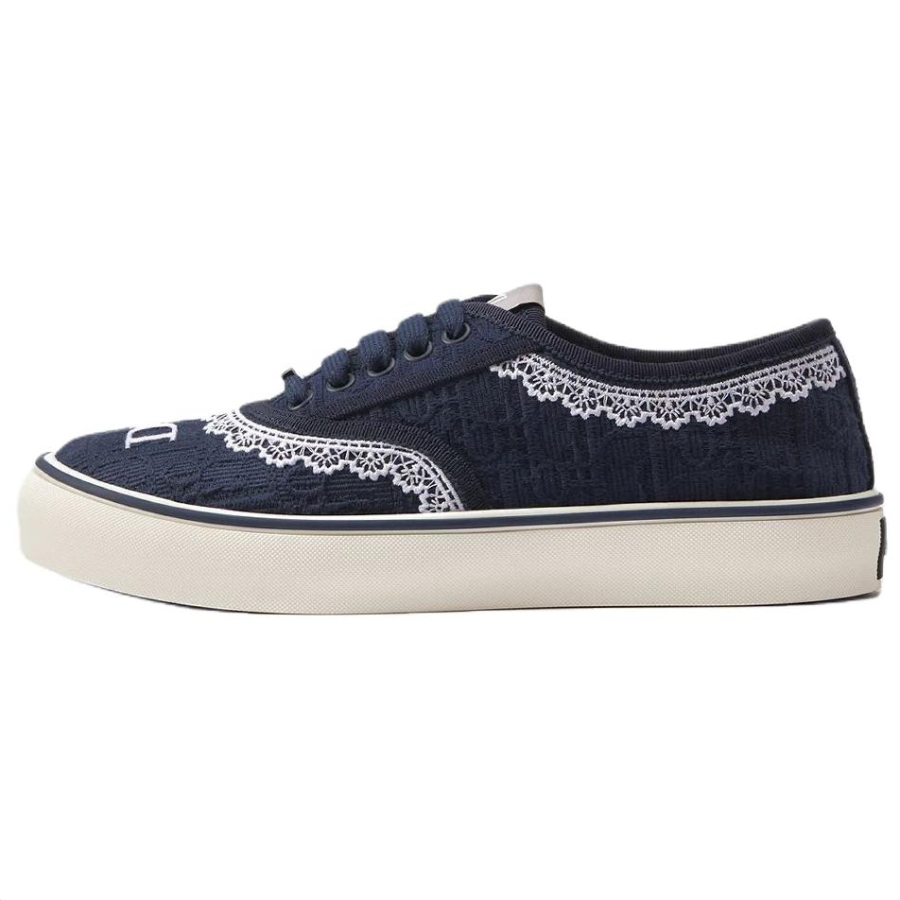 DIOR Saltwind Low top Canvas Shoes Women's Blue