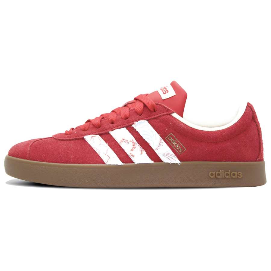 Adidas Adidas Vl Court Classic Skateboard Shoes Unisex Low Top White