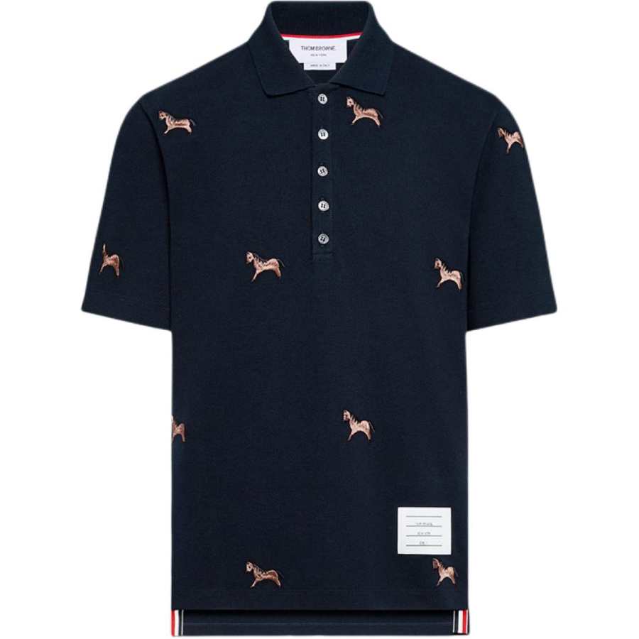 THOM BROWNE THOM BROWNE· New Year SS26 Polo Shirt Men's