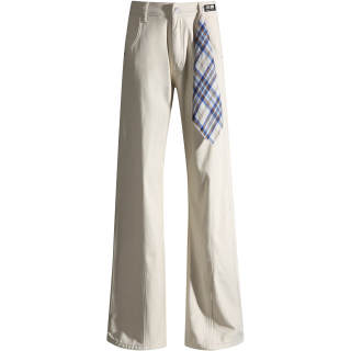 Mackyo Jeans Unisex Thickened And Fleece Lined Straight Fit Pants
