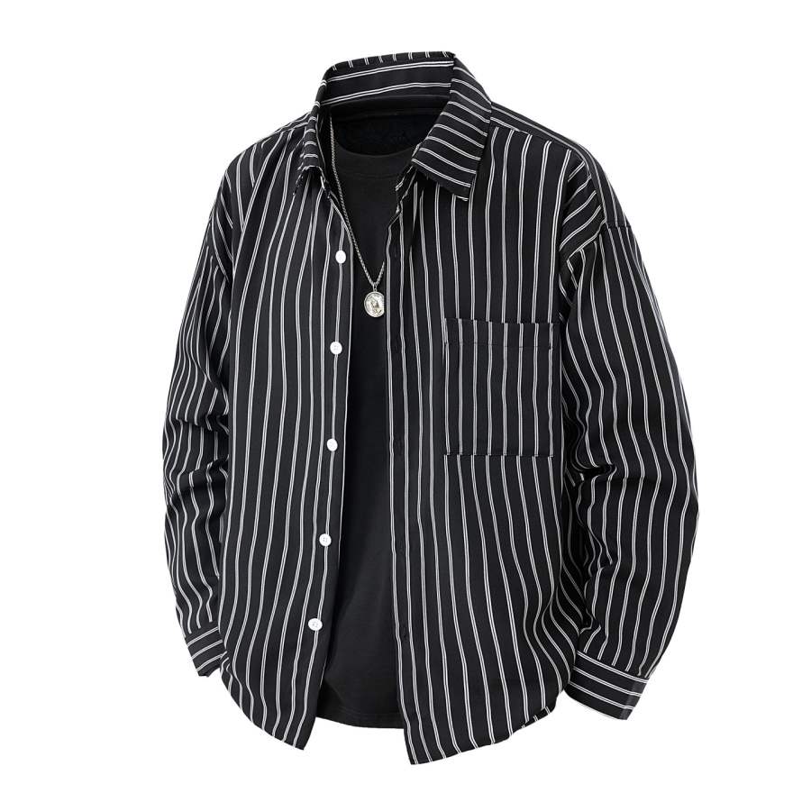 Hodo Shirts Unisex Lapel Moderate Workwear