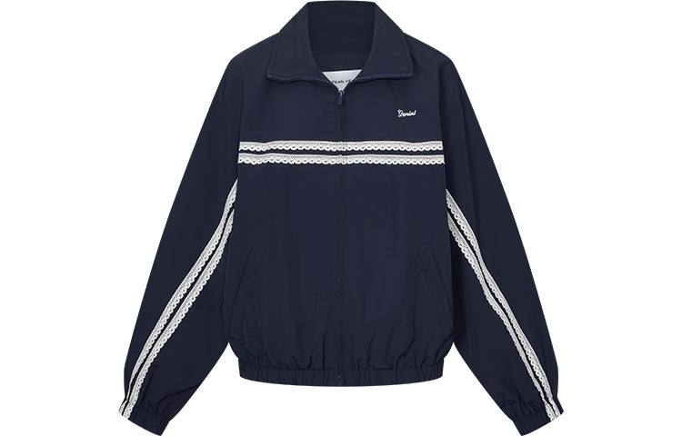 URBAN REVIVO Jackets Women's Stand Collar Thin Other