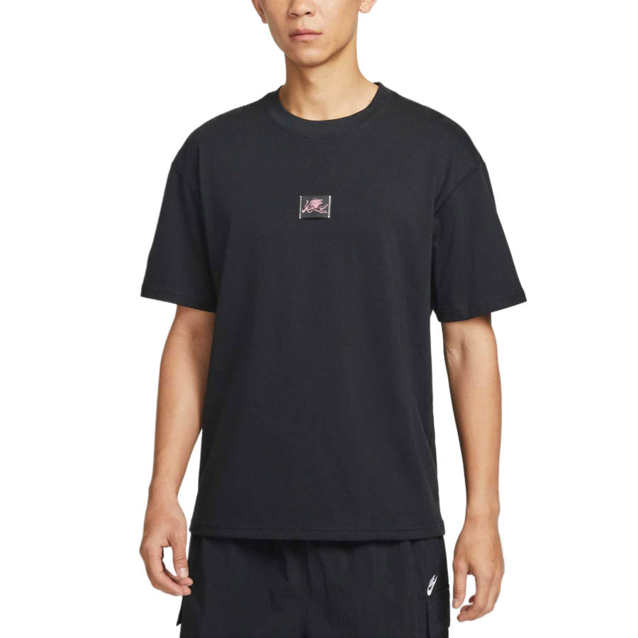 Nike Nike Sportswear T Shirts Men's Black Crew Neck Moderate