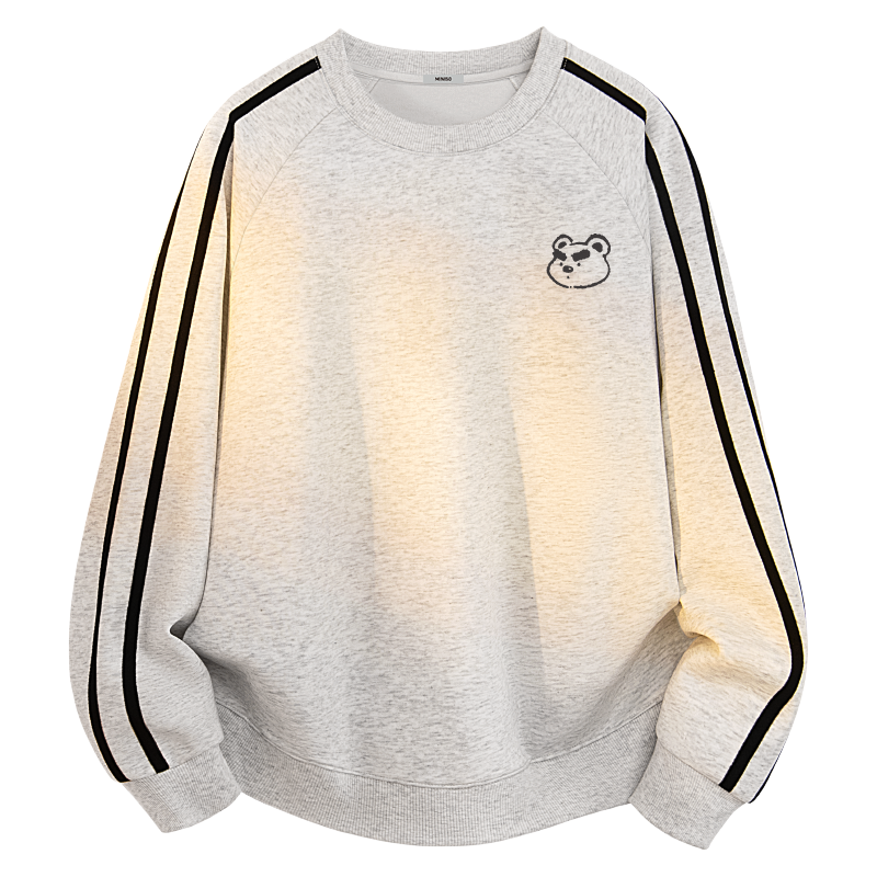 MINISO Sweatshirts Unisex Crew Neck Moderate Heavyweight