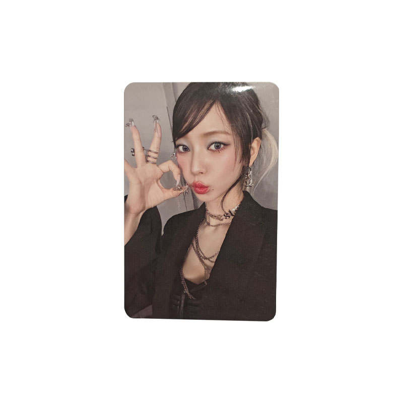 SM ENTERTAINMENT AESPA Armageddon The 1st Album Yu Jimin KARINA Official World's End Flash 50,000 Full Amount Card