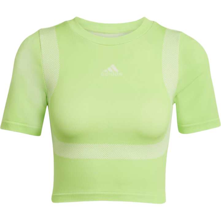 Adidas Adidas T Shirts Women's Green Crew Neck