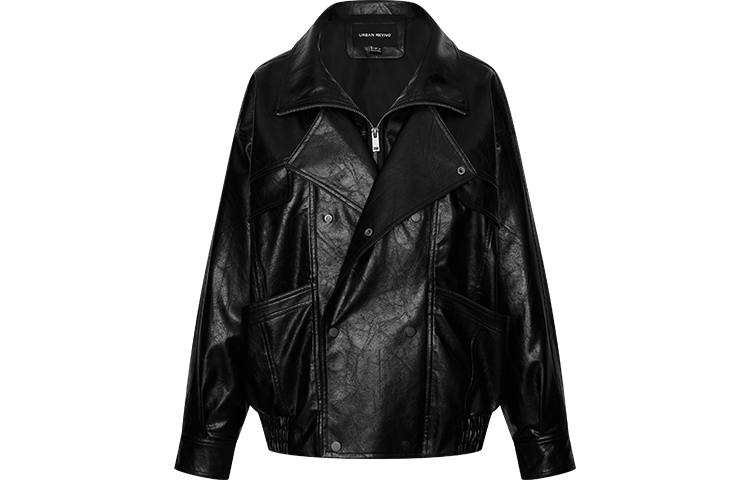URBAN REVIVO Leather Jacket Women's