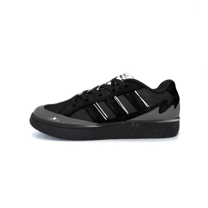 Adidas Adidas WCARD ADV Low top Skateboard Shoes Unisex Black Gray White
