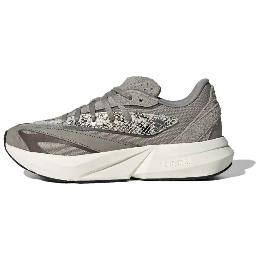 Adidas Adidas LIGHTBLAZE Breathable Running Shoes Women's Gray White