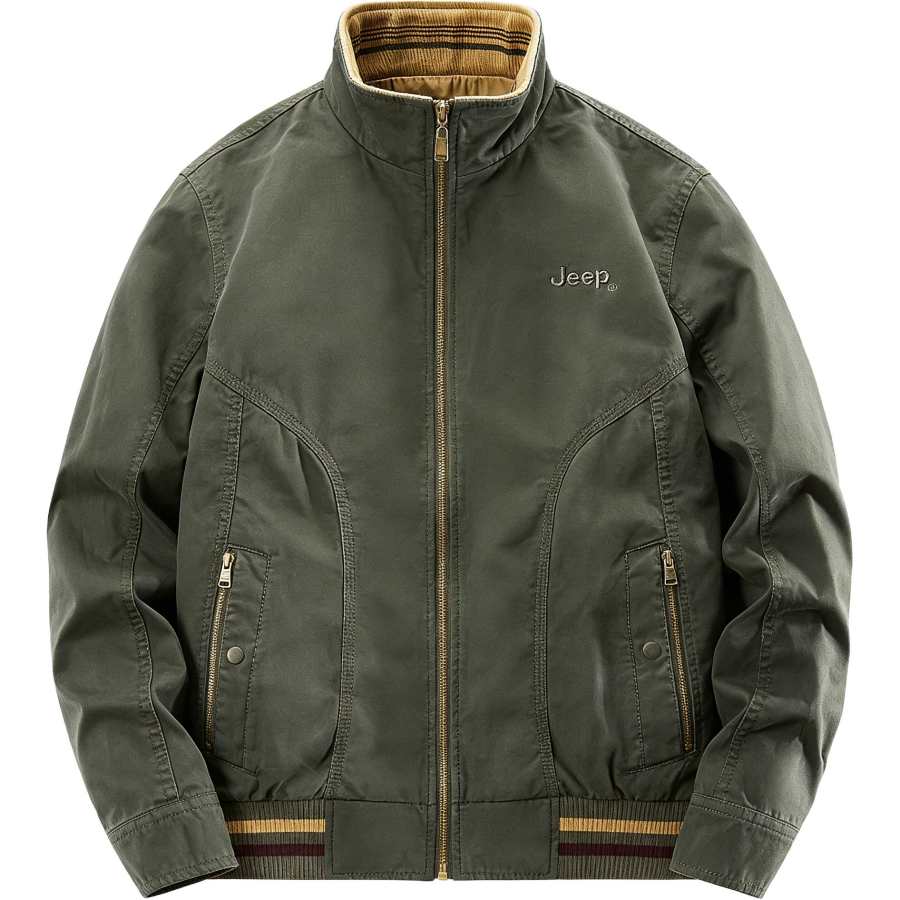 Jeep Jeep Jackets Unisex Stand Collar Moderate Workwear