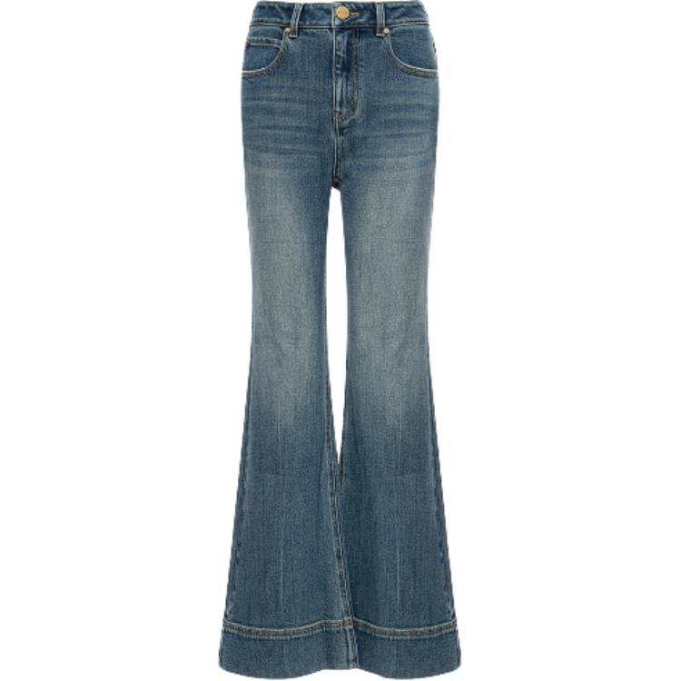 PINKO Jeans Women's Blue Moderate Bootcut