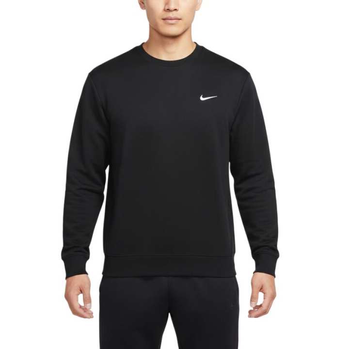 Nike Nike Dri Fit Sweatshirts Men's Black Crew Neck Moderate