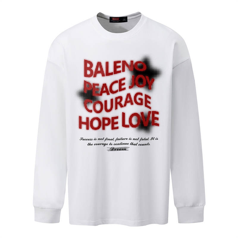 BALENO T Shirts Unisex Crew Neck Moderate Straight Fit