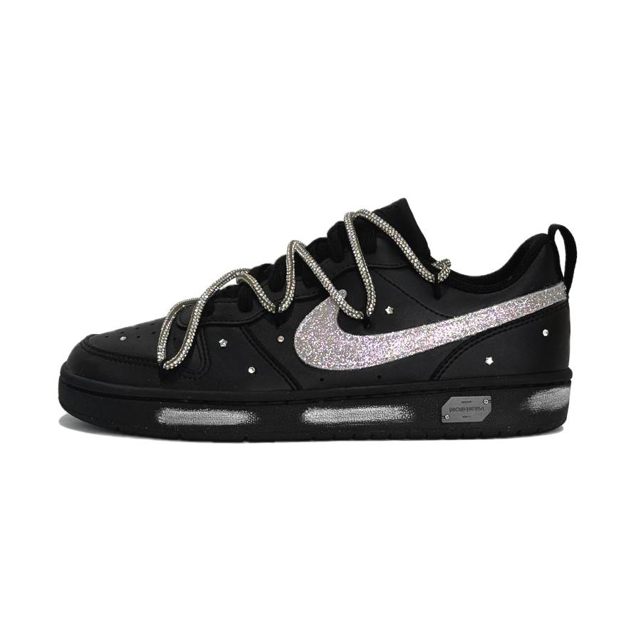 Nike Nike Court Borough Baby's Breath, Goku Made Abrasion Resistant Slip Resistant Low top Kids' Skateboarding Shoes