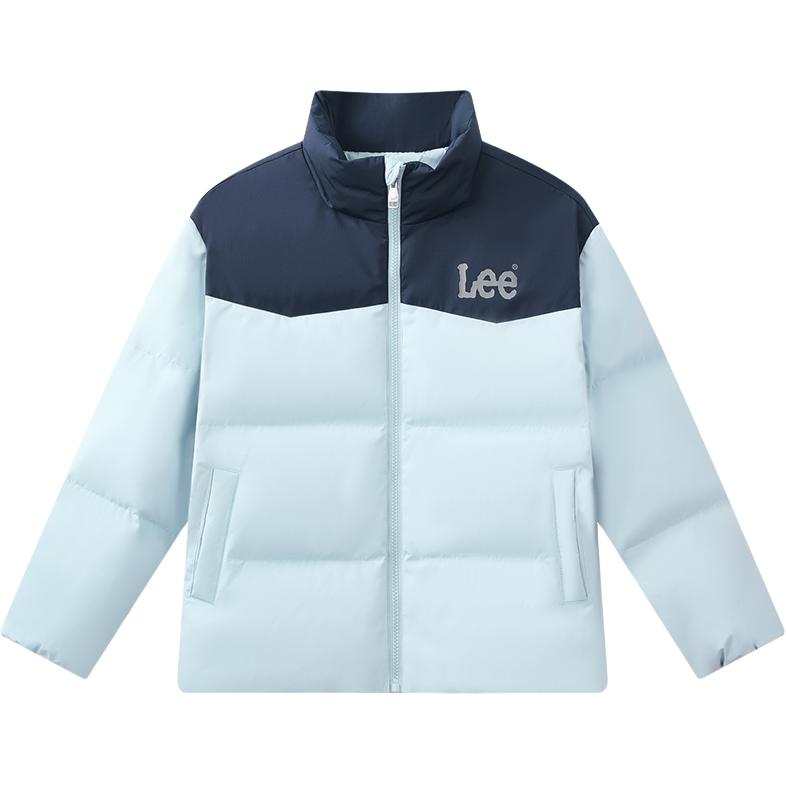 LEE KIDS LEE KIDS Down Jackets Stand Collar Thickened Patchwork Style Micro Stretch Windproof