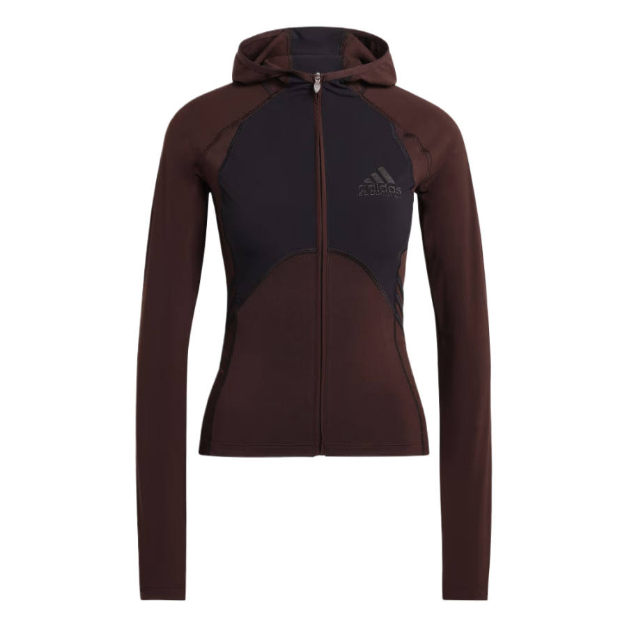 Adidas Adidas EQT Jackets Women's Aurora Coffee/Black Hooded Moderate Other