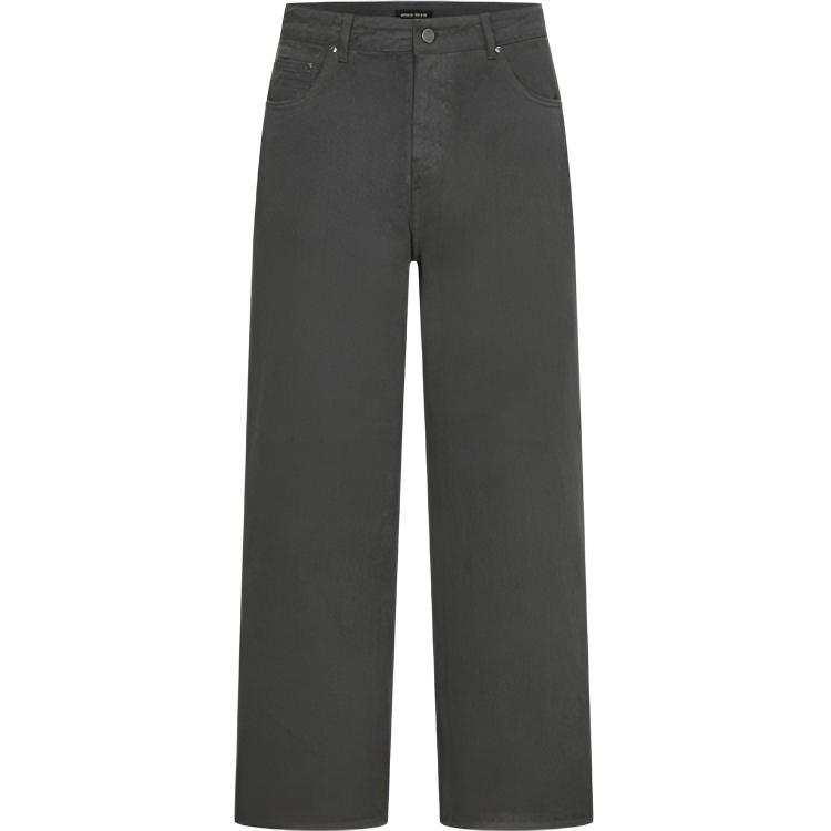 URBAN REVIVO Jeans Men's Medium Gray Moderate Straight Fit Pants