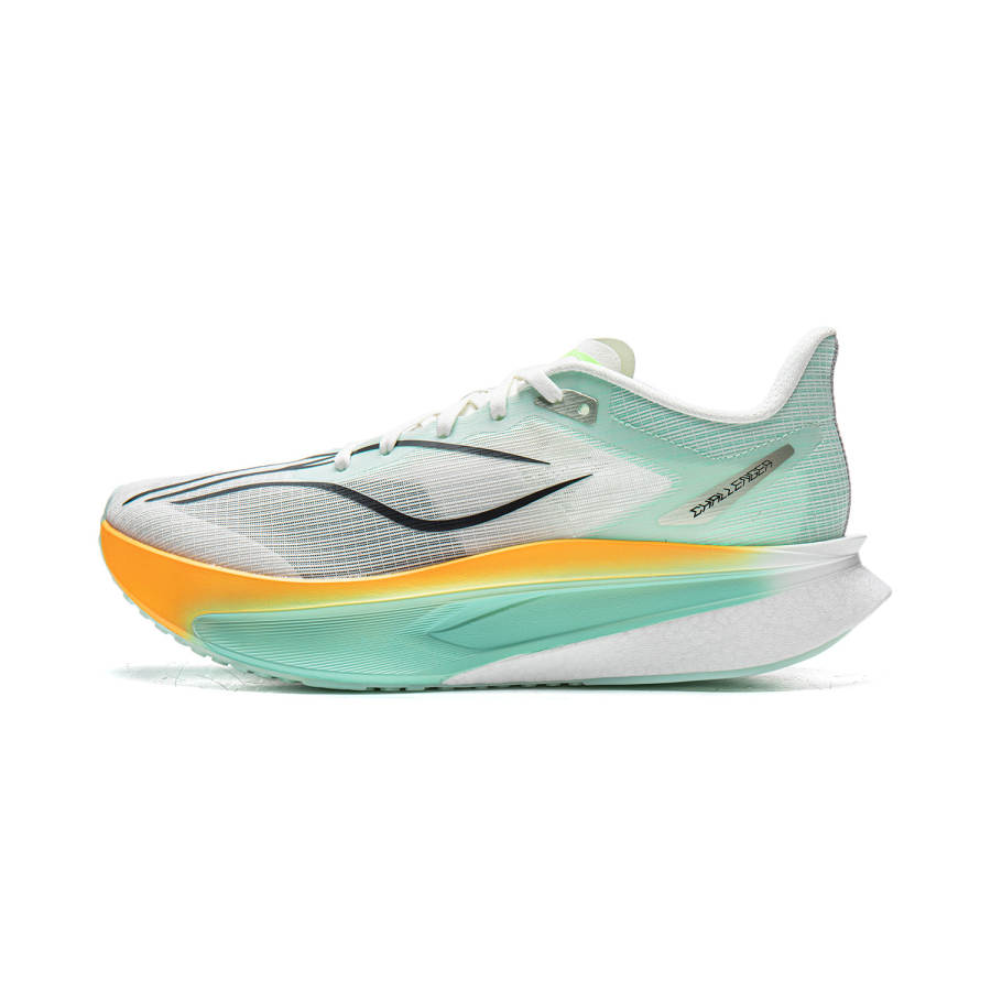 Li-Ning Li Ning Feidian 6 Challenger Breathable Low top Casual Running Shoes Men's Champagne White