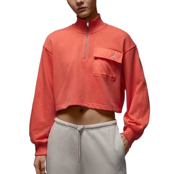 Jordan Jordan Brooklyn Fleece AS W J BRK FLC FT QZ HM Sweatshirt Women's
