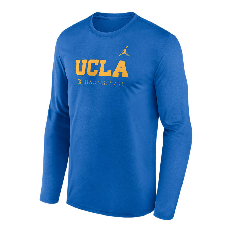 Jordan Jordan Ucla Courtside Basketball Shootaround Legend Men's Jordan Brand Dri-FIT College Long-Sleeve T-Shirt