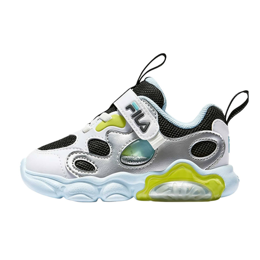 FILA KIDS Heritage FHT Synthetic Leather, Textile Support Low top Toddler Shoes Infant And Toddler