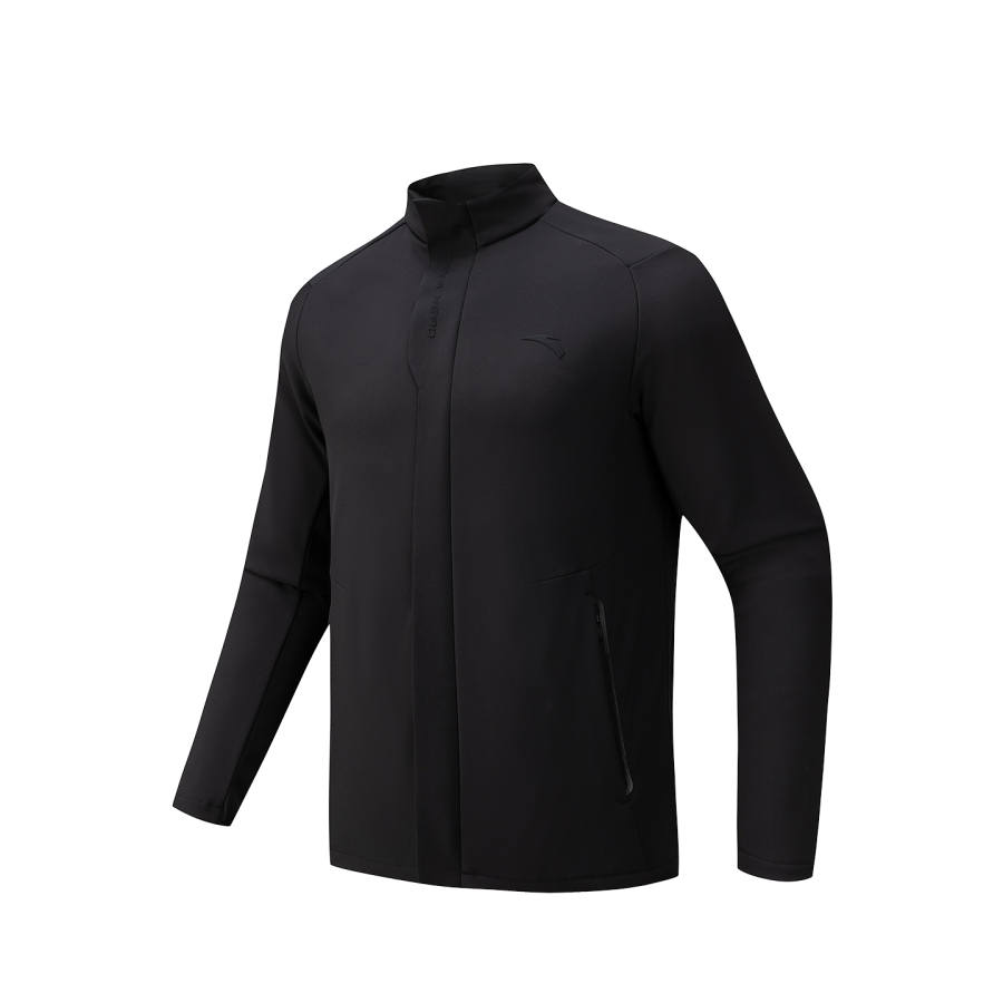 ANTA Anta Variety Training Collection Woven Thick Coat Jacket Men's Basic Black