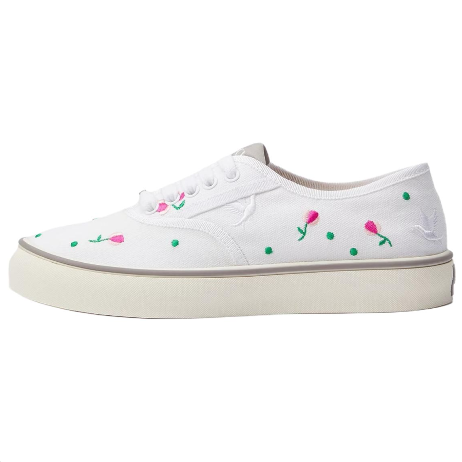 DIOR Dioramour Saltwind Low top Canvas Shoes Women's White