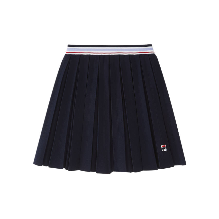 FILA KIDS PERFORMANCE FPF Solid Color Brand Logo Moderate Skirt Kids' RD Royal Blue