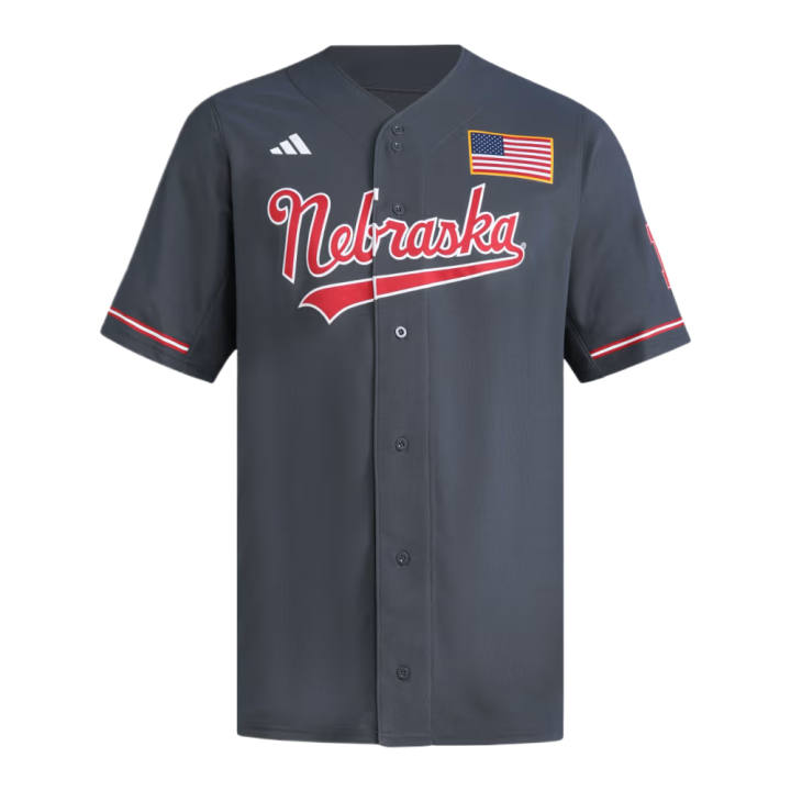 Adidas Adidas Nebraska Baseball Jacket Men's