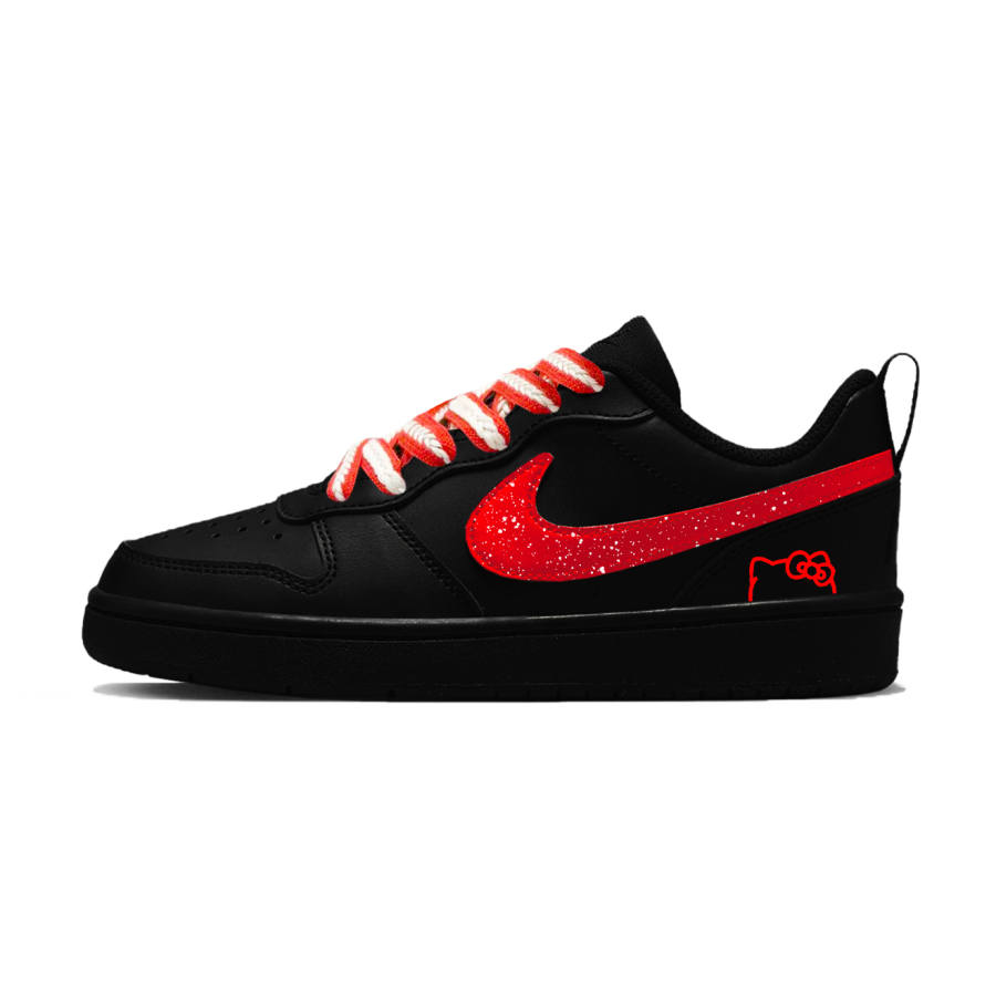 Nike Nike Court Borough Little Flame Gem Slip Resistant Abrasion Resistant Slip Resistant Abrasion Resistant Low top