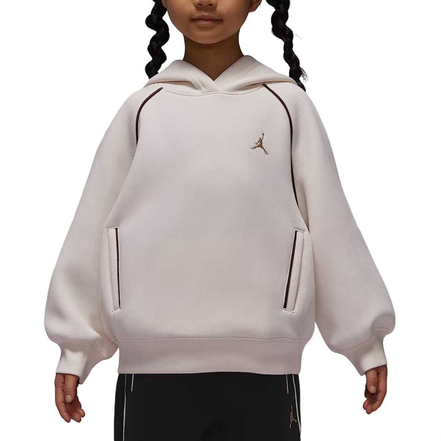 Jordan Jordan Sweatshirts Women's Pink White Hooded Moderate Regular