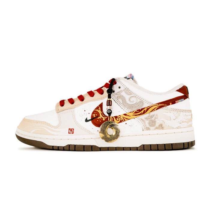 Nike Nike Dunk Coverage Cushioning Coverage Cushioning Low top Skateboard Shoes Men's Red White