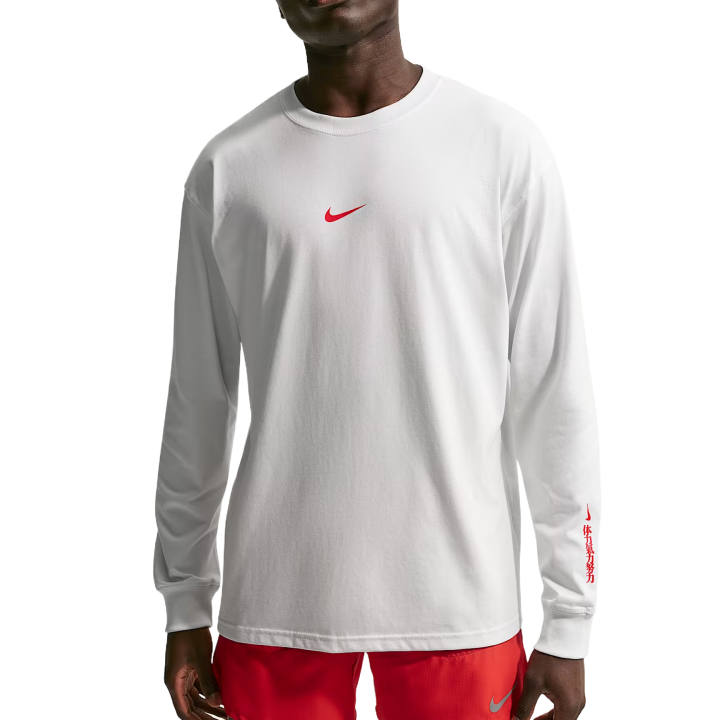 Nike Nike Running T Shirts Men's Ecru Moderate