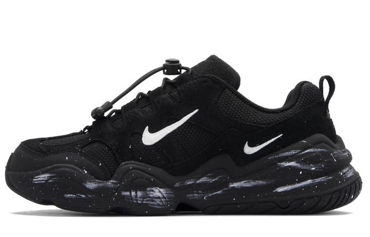 Nike Nike Tech Hera Black Shark 3.0 Low top Casual Shoes Men's Black